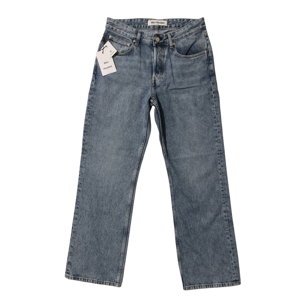 Won Hundred Baggy Wash 8 Mens Jeans Organic‎ Cotton Tagged 28x32 (31x30.5) New